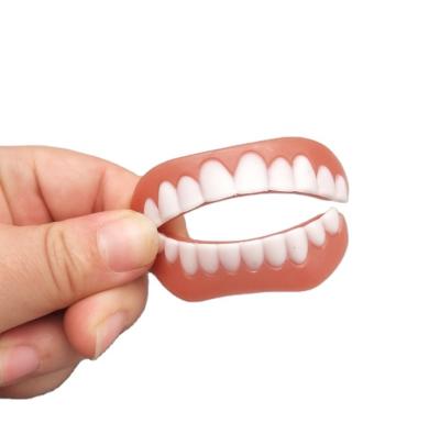 China Convenient Instant Smile Comfort Fit Flexible Silicone Teeth Braces Smile Dentures Dental Braces for sale