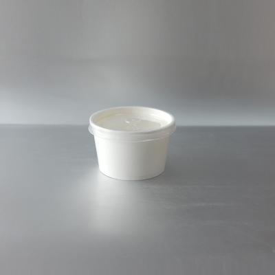 China Dispos White Paper Popular Custom Disposable Soup Cup For Hot Soup for sale