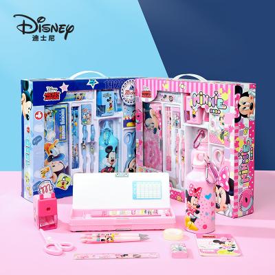 China Pen Scissors Stationery Set Tools Eraser Sharpener Tip Kit Students Drawing Pencil Ruler School Stationery Gift for sale