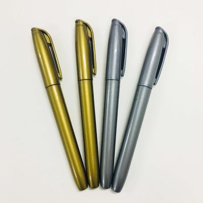 China Best Marker Quality Medium Point Painted Permanent Metallic Marker Pens for sale