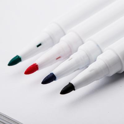 China School and Office Used Good Quality Paint Safe Non-Toxic Indelible Solid Skin Wholesale Pen Permanent Marker Black for sale