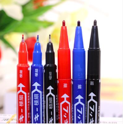 China School and Office Used Best Quality Low Price 12colors Double Tip Color Marker Pen for sale