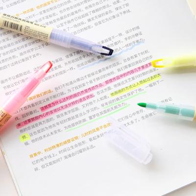 China office & School Markers Wholesale Promotional Permanent Marker Highlighter Double Pen Wholesale for sale