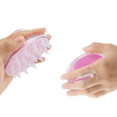 China Stocked Bathing Tools Hair Scalp Massager pp Body Shampoo Convenient Customized Soft Soft Brush Handy Brush for sale