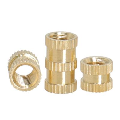 China Heavy Industry Made In China Brass Insert Knurled Nut for sale