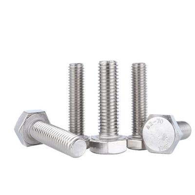 China Anti Rust Fasteners Grade 8.8 304 High Strength Stainless Steel Bolts for sale