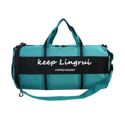 China Fashion Large Capacity Duffle Bag Sport Gym Travel Waterproof Duffel Bag With Shoe Compartment for sale