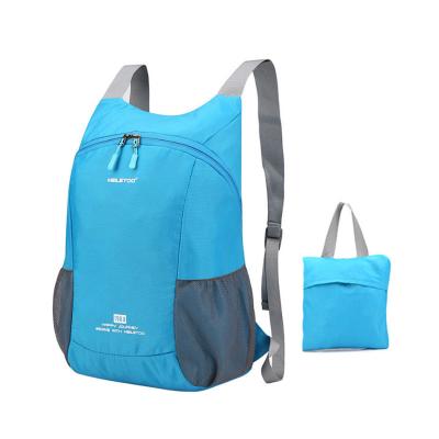 China Fashion Outdoor Waterproof Shoulder Bag Foldable Sports Bag Promotional Folding Bag For Travel Hiking Riding for sale