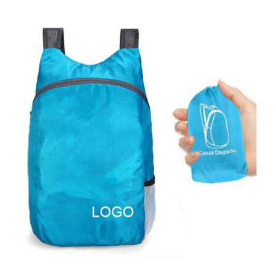 China Foldable Daypack Fashion Lightweight Backpack For Travel Outdoor Accepted Custom Camping Hiking Bag Rucksack for sale