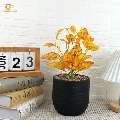 China Durable Hot Sale Realistic Potted Artificial Plants  Plastic Fake Greenery for Home Decoration  Can Be Used with Flowers/Green Plants for sale