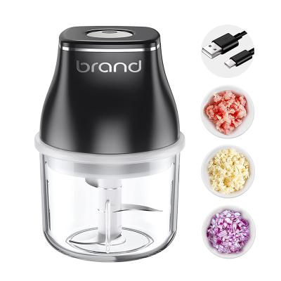 China Outdoor Baby Food Chopper 100ml Portable 45W Mini Food Chopper Electric Waterproof for sale