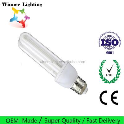 China PP E27 Light Bulb 3U 20w 23w 25w CFL Bulbs Length Tube Energy Saver Cfl Lighting for sale