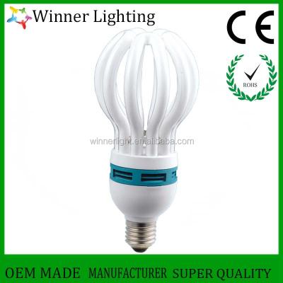 China 105w e27 CFL energy saving bulbs Lotus Shape 85 watt compact fluorescent lamp lighting 185*345mm for sale