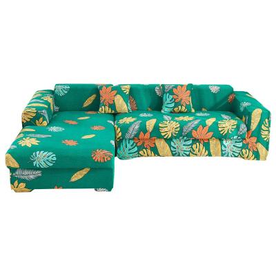 China Sofa Living Room Sectional Sofas Reclining Covers Stretch Fabric Slipcovers Elastic Printed Couch Covers Polyester Spandex Furniture Protector for sale