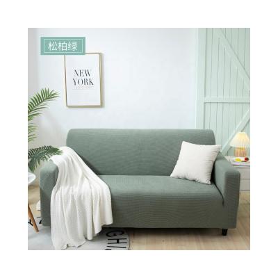 China Modern high quality stretch sofa cover China plain waterproof couch cover spandex elastic sofa cover for sale