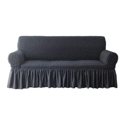 China Sofa Protect 95% Multi Single High Quality Universal Polyester 5%Spandex Stretch Color Elastic Sofa Cover for sale