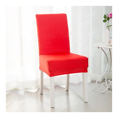 China Wholesale Soft Comfortable Wedding Simple Premium Banquet Spandex Jacquard Stretch Chair Cover for sale