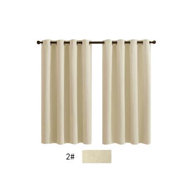 China Cheap 100% Blackout American Style Plug and Play Bedroom Blackout Curtain For Windows Living Room Curtain for sale