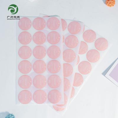 China High Quality Round Clear Transparent Printing Custom Recyled Logo Plastic Vinyl Stickers Label for sale