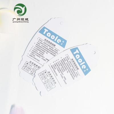 China Recyled Personalize Design Recycled Custom Name Logo Paper Tag Clothing Paper Tag for sale