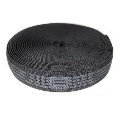 China Grauer 20 mm Anti-Rutschband aus Polyester Flachband zu verkaufen