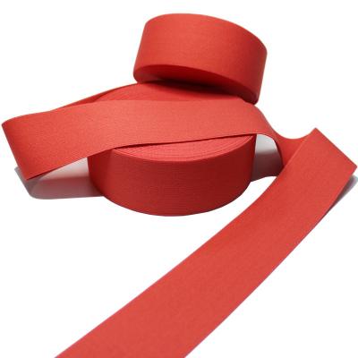 China Orange Underwear Elastic Band 4cm Nylon Webbing Pantone Color for sale