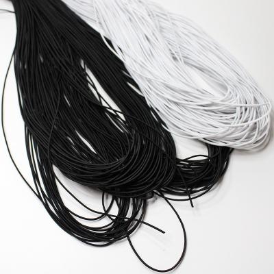 Cina 2.5mm Cordone nero elastico per gioielli in vendita