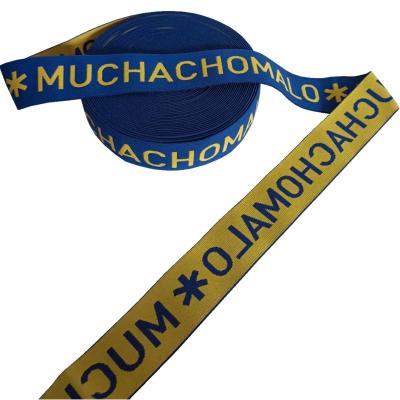 China Accesorio de prendas de vestir Logotipo personalizado Cinturón masculino Jacquard Cinturón elástico para ropa interior en venta