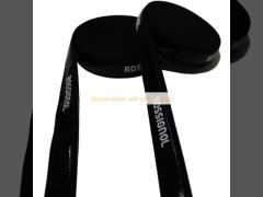 silicone elastic with printed logo