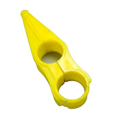 China Plastic Chicken Hanging Clamp Hook For Poultry Feeder Drinker Line, 25mm PVC Round Pipe Farm Equipment PH-79 for sale