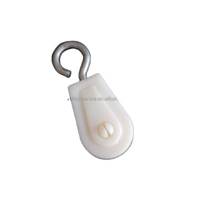 China Convenient Poultry Husbandry Equipment Plastic Pulley Rope Pulley for sale