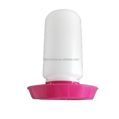 China Automatic Poultry Drinker 1L Water Drinker For Chicken Manual Drinker For Chick for sale