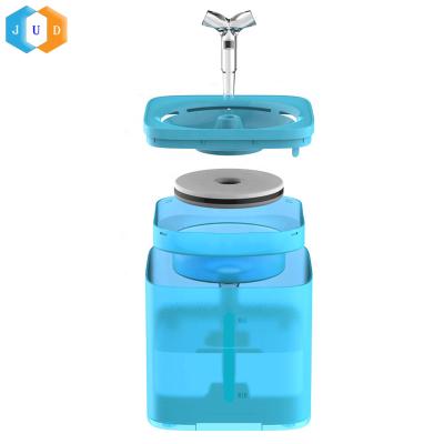 China 2022 2L Automatic Hot Semi Transparent Electric Dog Cat Auto Water Filter Dispenser, Y Shape Water Tube Smart Pet Drinks Water Fountain for sale