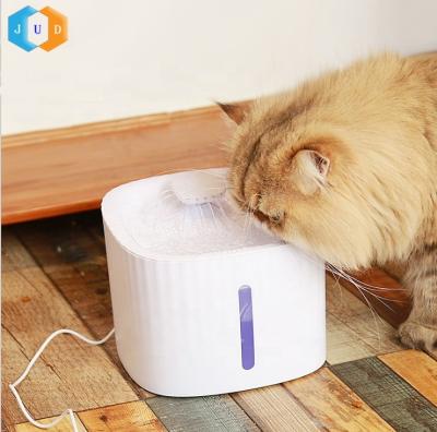 China 2022 Automatic Hot Smart Dog Cat Drinking Water Filter Dispenser with LED Waterline, 3L Automatic Intelligent Pet Water Fountain Waterer for sale