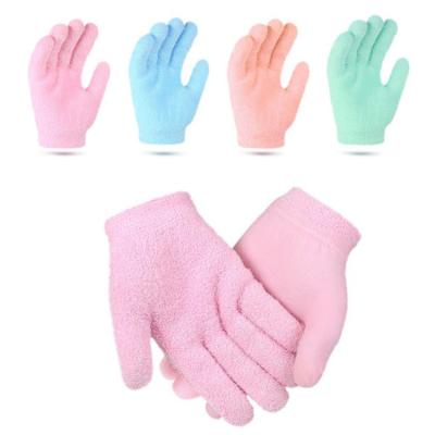 China Gel+Spandex Essential Oil Cooling Moisturizing Gel Spa Beauty Gloves For Sensitive Skin for sale