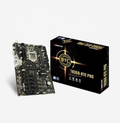 China 12 GPU PCI-E PRO Laptop Computer Motherboard TB360 Support 12Video Card LGA 1151 DDR4 I8 I9 for sale