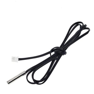 China 30CM 50CM 100CM 200CM 300CM NTC 3950 Thermistor Temperature Sensor Probe Waterproof Wire 10K 1% W1209 W1401 W1209 W1401 Cable for sale