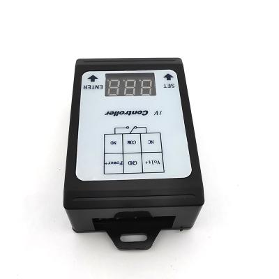 China DC 6~80V Voltage Detection Discharge Monitor Relay Charging Switch Controller With Case A30-U3 LED Display for sale