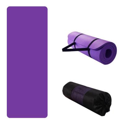 China NBR yoga mat double layer with position line custom design logo Patrones personalizados liform yoga mat for sale