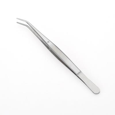 China Picking Up Hot Seller Stainless Steel Beauty Tool Kit Straight Curved Picking Up Tweezers for sale