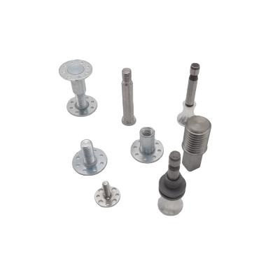 China Aluminum Custom Machining Stainless Steel Turned Parts , Nut And Bolt Manufacturing Mechanical Parts for sale