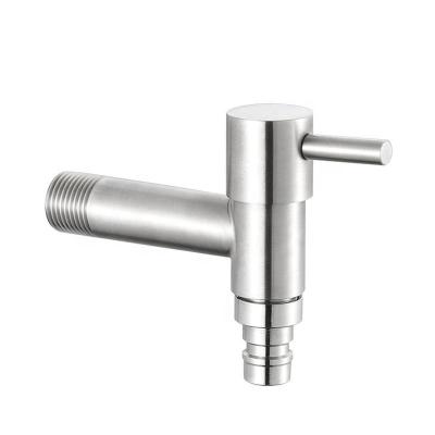 China Specials Modern Promotional Bathroom Faucet Wall Mounted Single Cold Water Faucet for sale