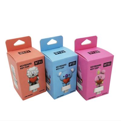 China Custom Thin CMYK 4 Colors Folding Printing Paper Recyclable Cardboard Packaging Box With Handle Manufacturer for sale