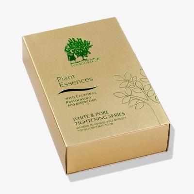 China High Quality Hard Rigid Recyclable Rectangular Gloss Kraft Paper Cardboard Drawer Customized UV Printing Rectangular Box for sale