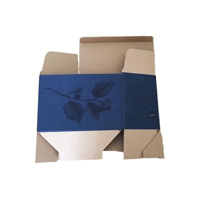 China Customized Logo China Recyclable Manufacturer Printing High Quality Cardboard Packaging Paper Box Recycled Cardboard Boxes for sale