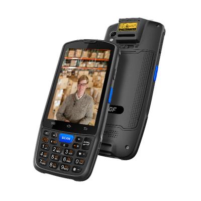 China Computer Android Barcode Scanner F7 Rugged Handheld Mobile Terminal with 2D Scanner 4 inchTouch Screen Camera, 4G Wireless Wi-Fi GPS BT for sale