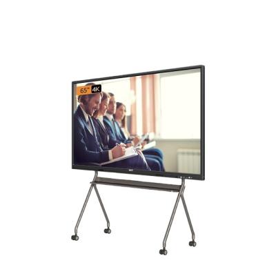 China Interactive Whiteboard 4k Display Panel With Interactive Flat Panel 75inches 4k Display And 20 Multi Touch Points for sale