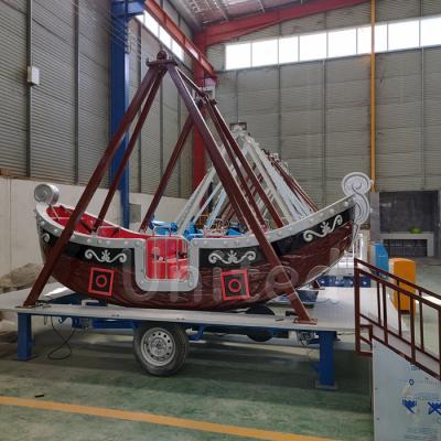 China Attraction amusement park rides pirata remolque en venta d'en feria atraccion de diversion barco de MAS cariente de juego for sale