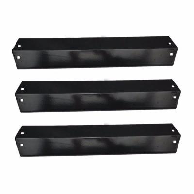 China Dustproof Porcelain Glazed BBQ Grill Heat Plate Steel Meat Flavorizer Bars For BBQ Grill Set for sale