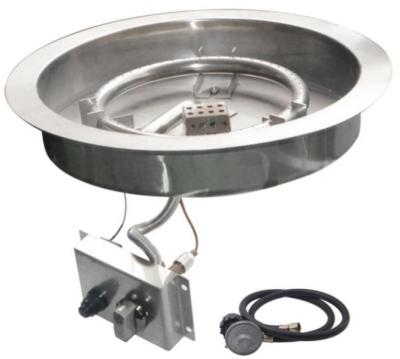 China Gas Fire Pit Burner Kit For Propane Outdoor Round Fire Pit Table for sale